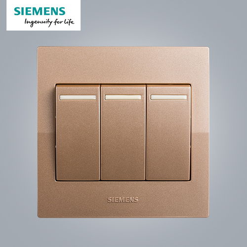 三位雙控大蹺板帶熒光開關5ta8034 3nc03 三開雙控 悅動香檳金圖片大全 郵樂官方網站