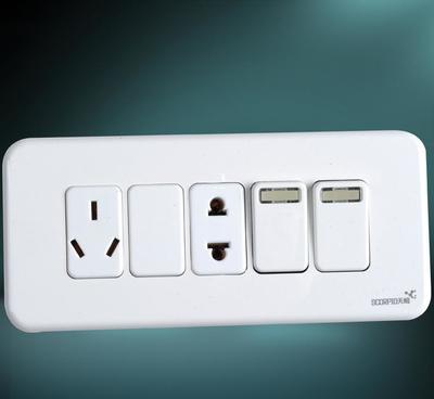 【天蝎電器168系列墻壁開(kāi)關(guān) 撥動(dòng)開(kāi)關(guān)工程插座開(kāi)關(guān) 16807】?jī)r(jià)格_廠家_圖片 -